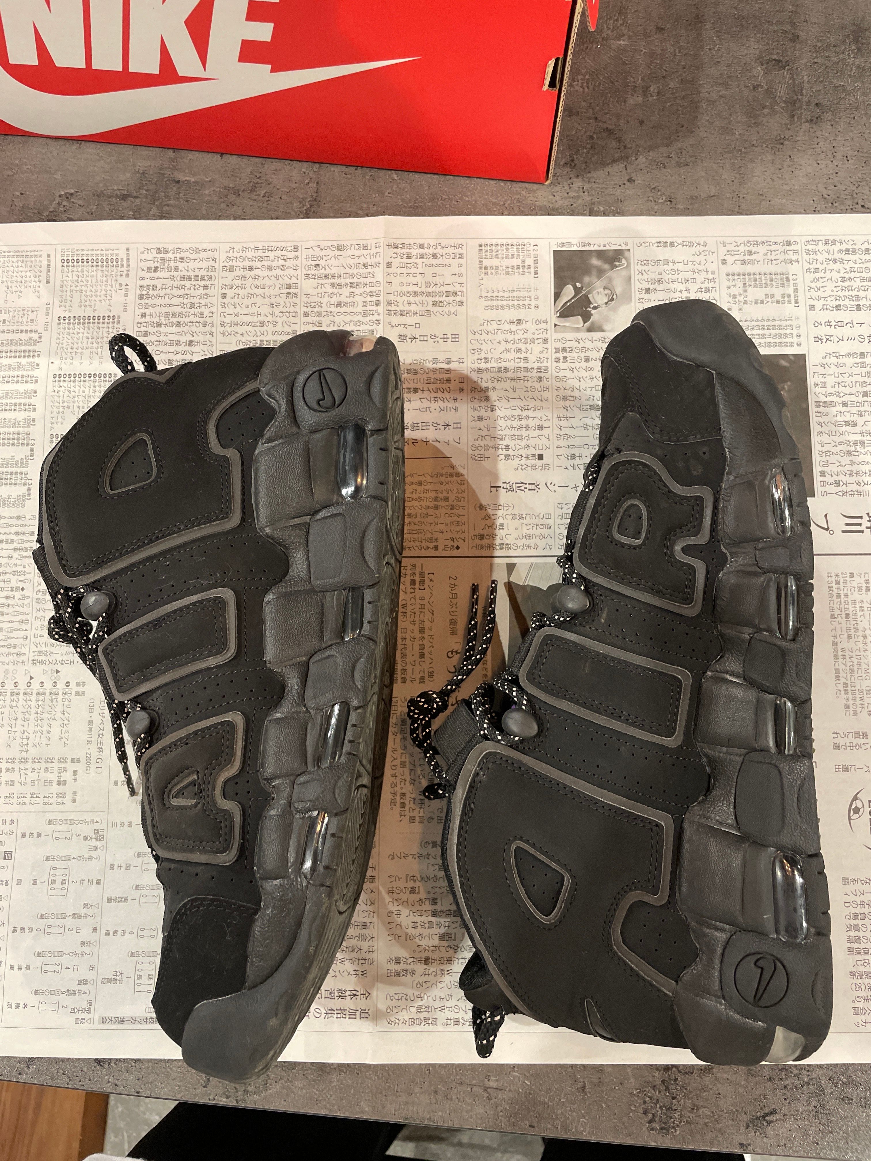 NIKE AIR MORE UPTEMPO BLACK