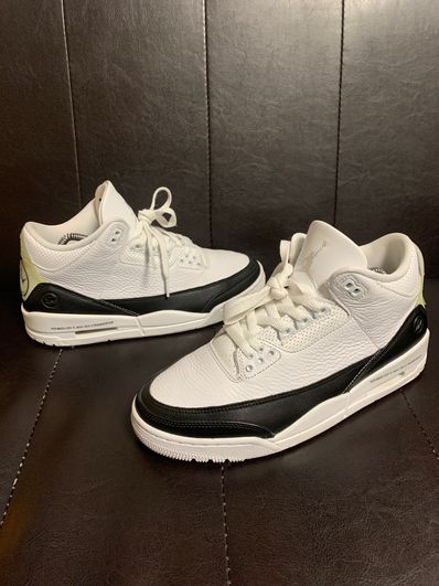 Fragment × Nike Air Jordan 3 "White/Black"
