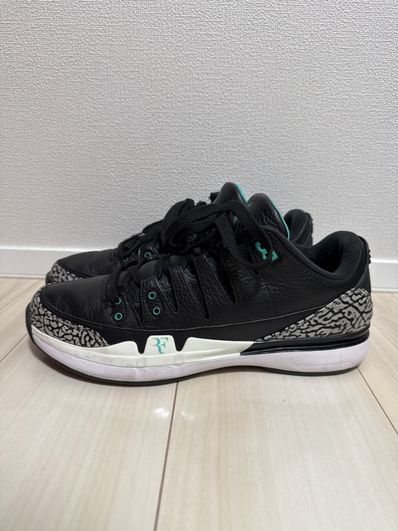 atmos × Nike Zoom Vapor AJ3 "Elephant/Safari"