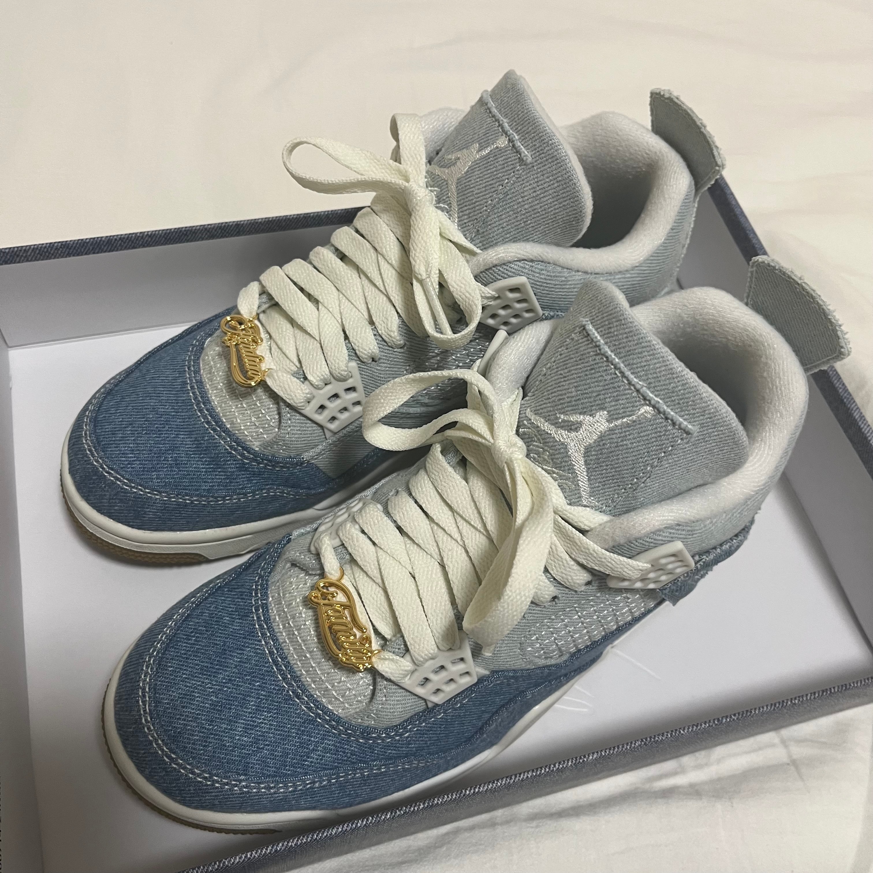 Nike Women's Air Jordan 4 Denim "Worn Blue"