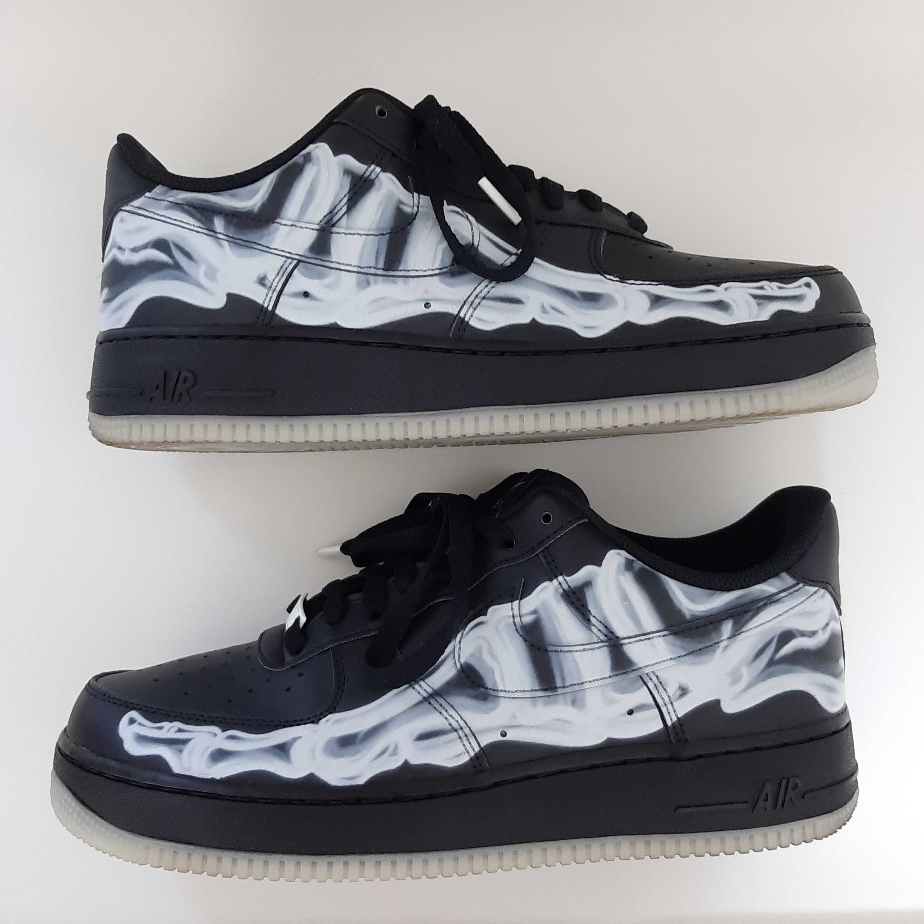 Nike Air Force 1 Low "Black Skeleton"