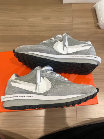 Fragment × sacai × Nike LD Waffle "Light Smoke Grey"