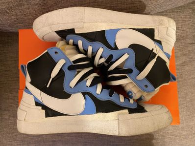 sacai × NIKE BLAZER MID BLACK / BLUEを買うならスニーカーダンク