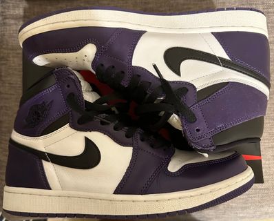 Nike Air Jordan 1 Retro High OG "Court Purple White/Black" (2020)