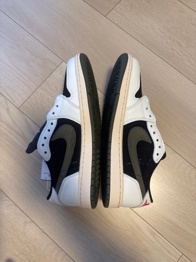 Travis Scott × Nike Women's Air Jordan 1 Low OG "Medium Olive"