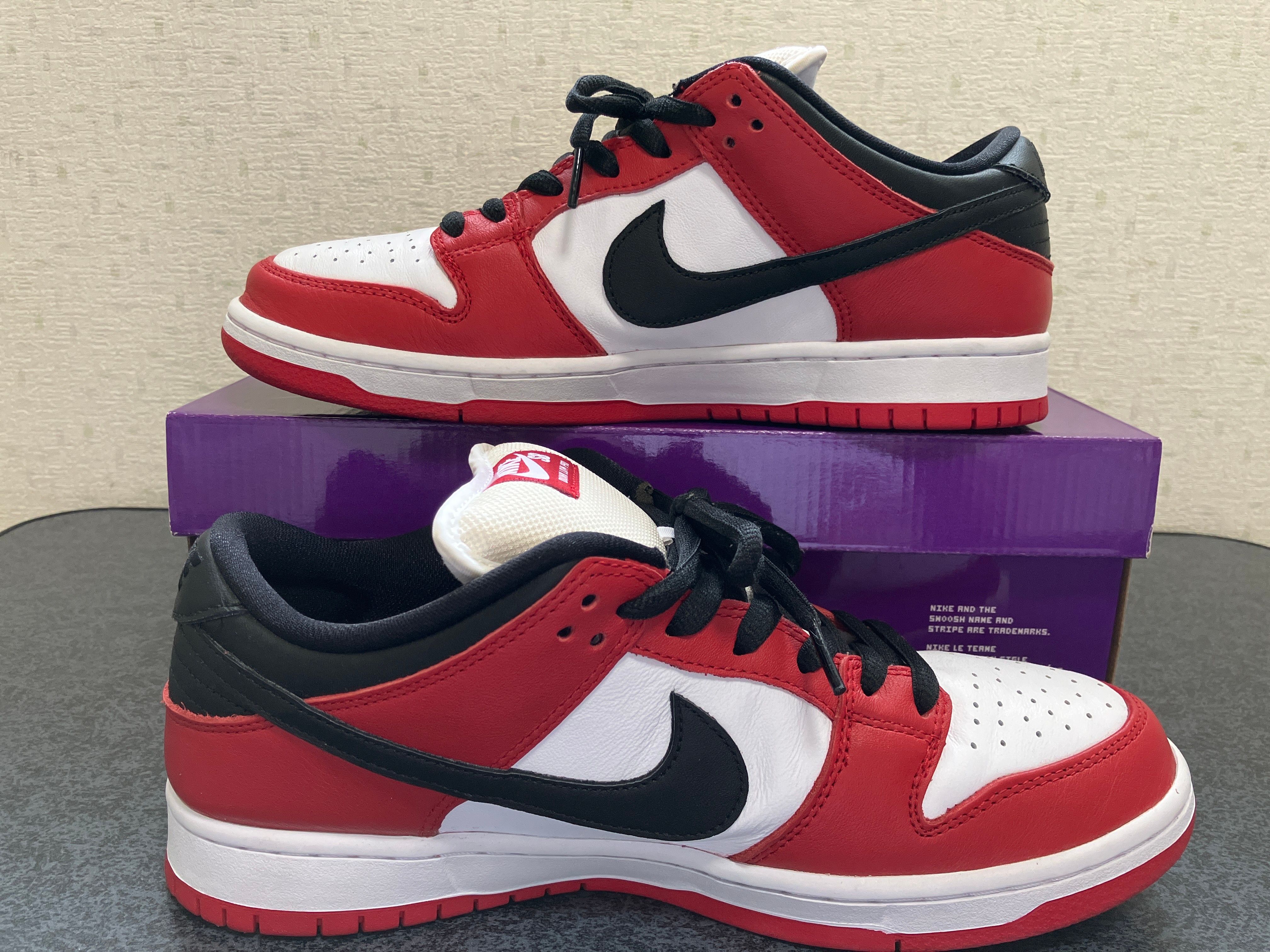 Nike SB Dunk Low Pro "J-Pack Chicago/Varsity Red and White"