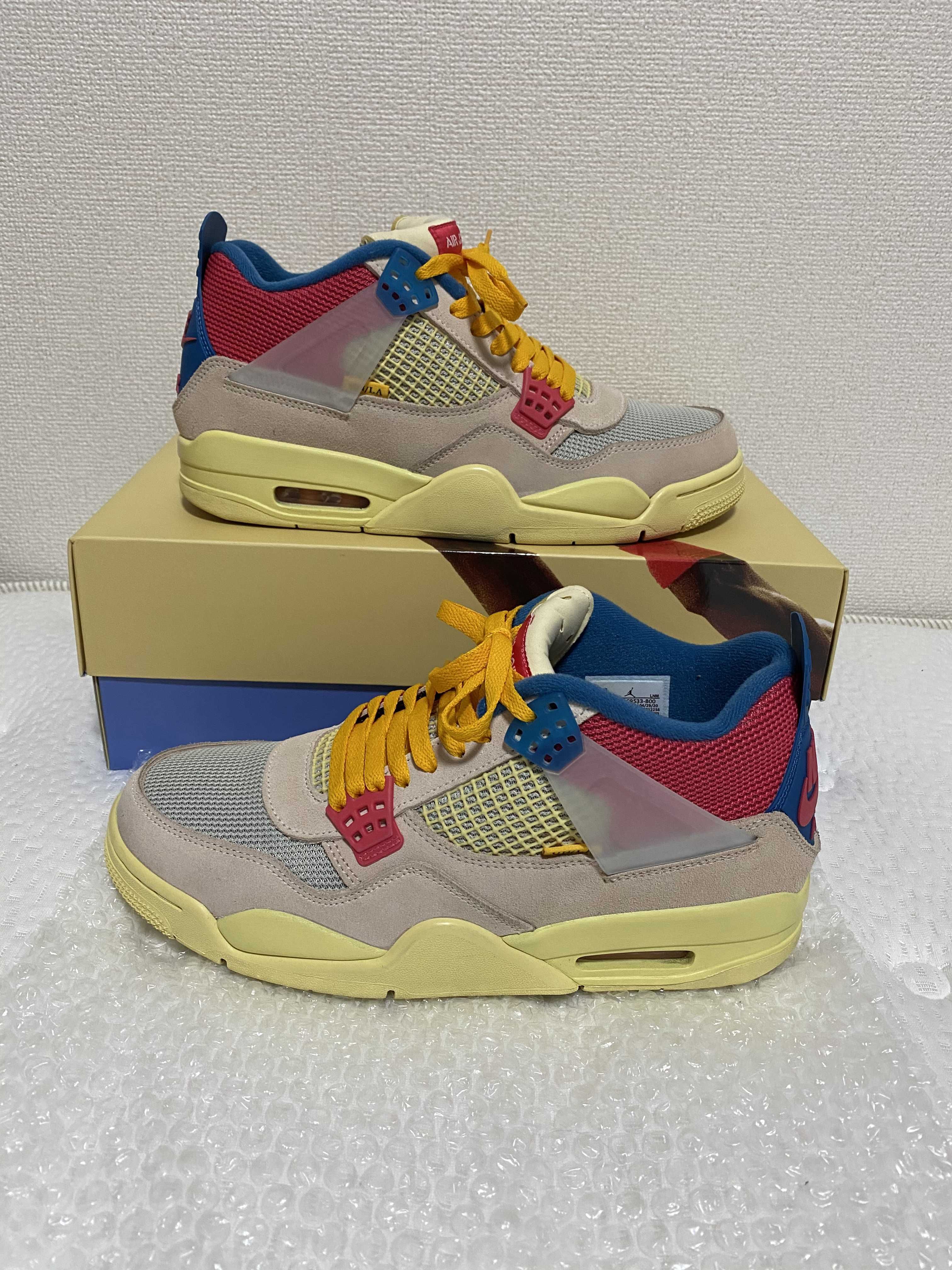 UNION × Nike Air Jordan 4 SP "Guava Ice/Light Fusion Red"