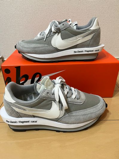 Fragment × sacai × Nike LD Waffle "Light Smoke Grey"