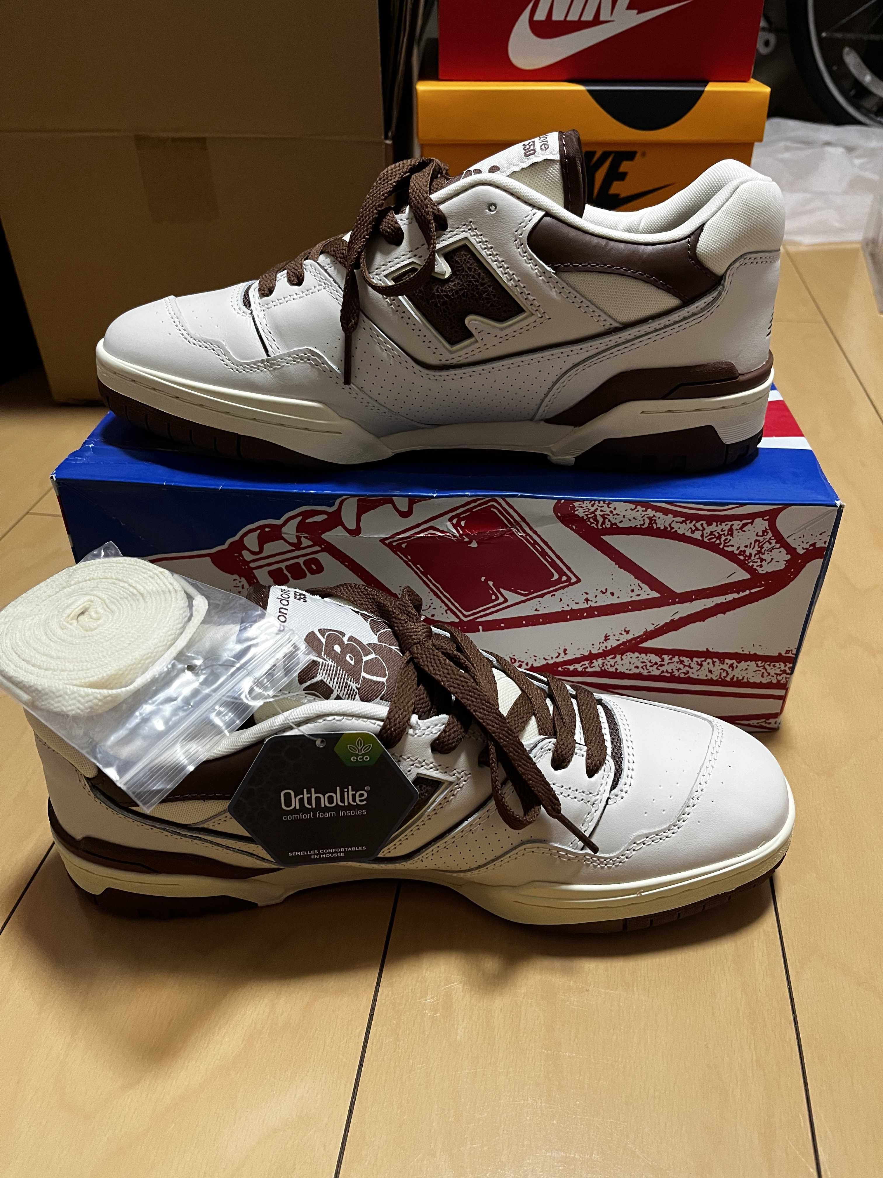 Aime Leon Dore × New Balance 550 "White/Brown"