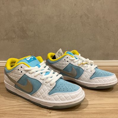 FTC × Nike SB Dunk Low "White/Blue"