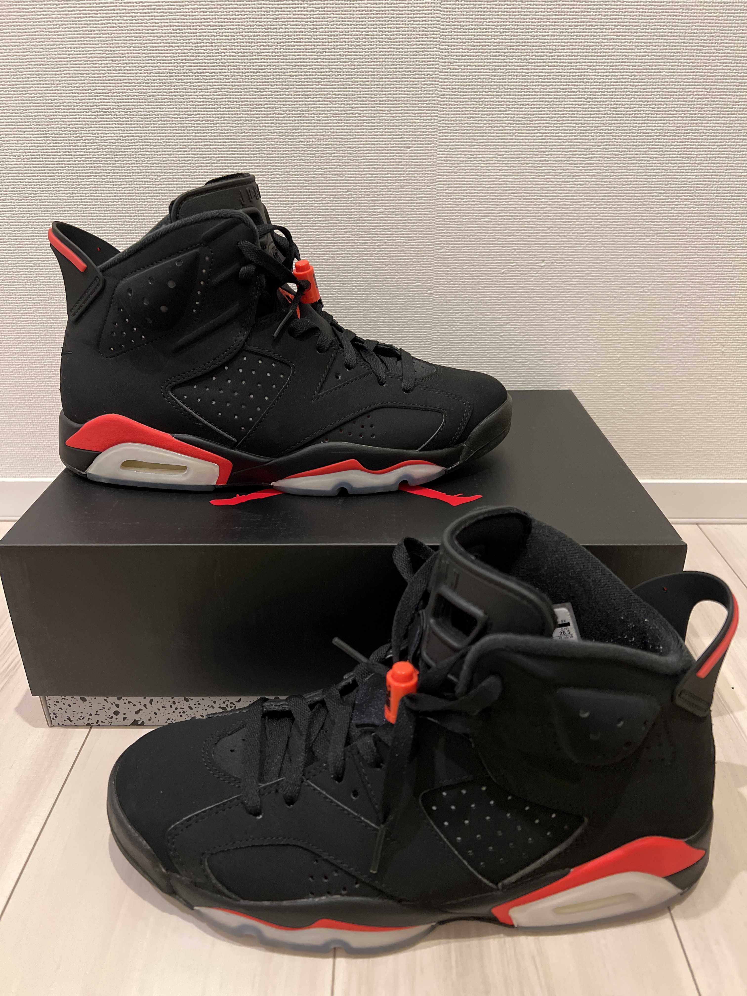 Nike Air Jordan 6 Retro OG "Black/Infrared"