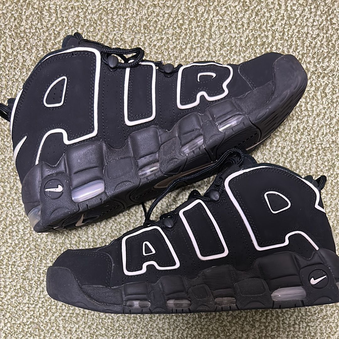 Nike Air More Uptempo "Black/White"(2020)