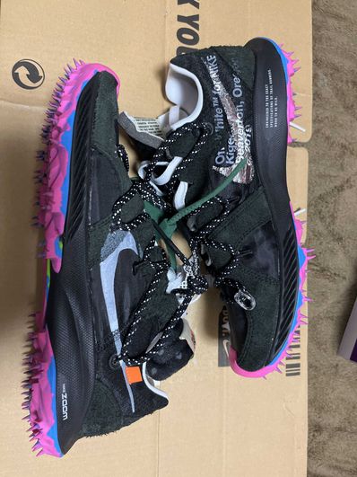 Off-White × Nike Women's Zoom Terra Kiger 5 "Black"