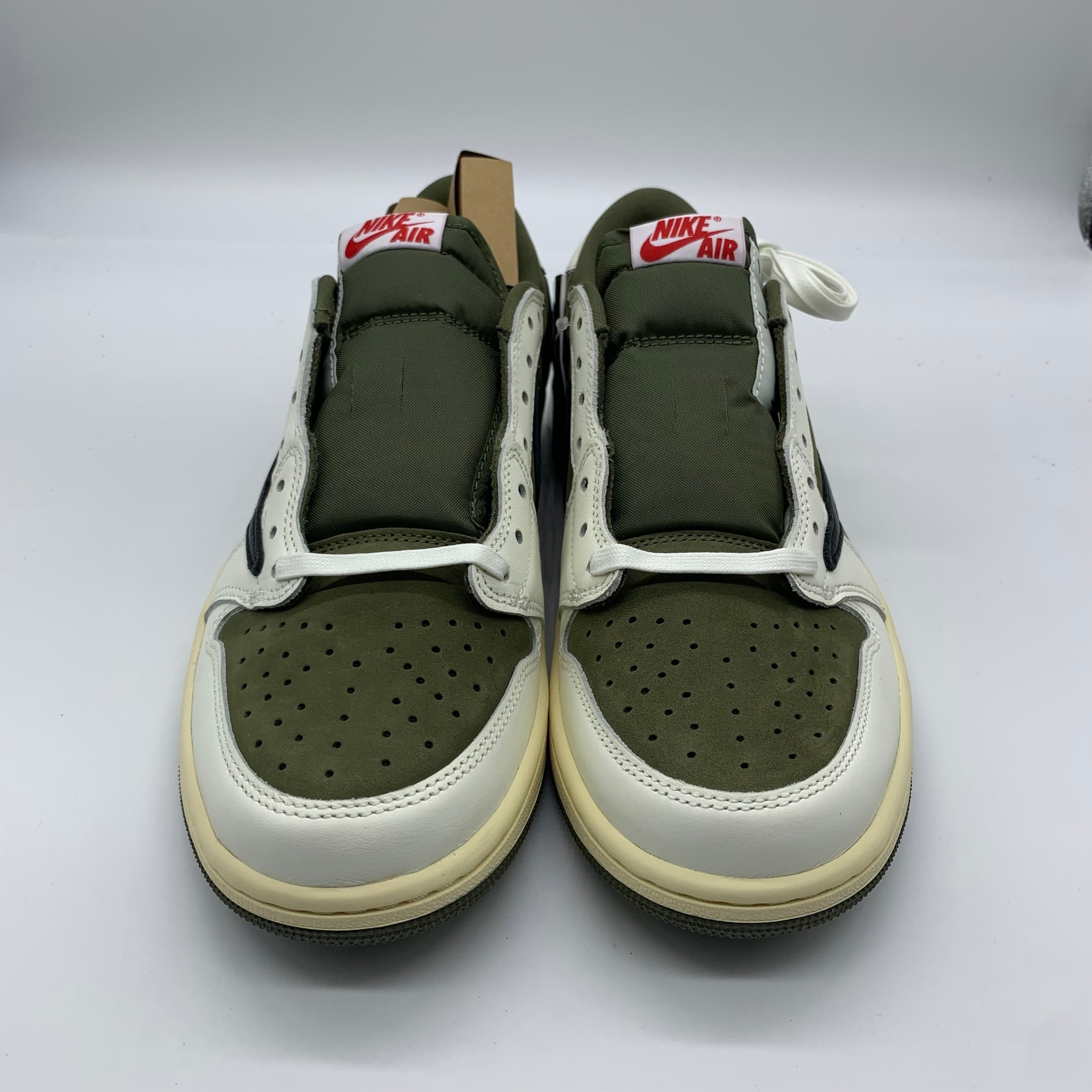 Travis Scott × Nike Air Jordan 1 Low OG SP "Reverse Olive"