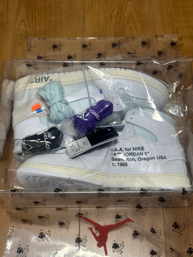Virgil Abloh Archive (V.A.A.) × Nike Air Jordan 1 Retro High OG "Alaska"