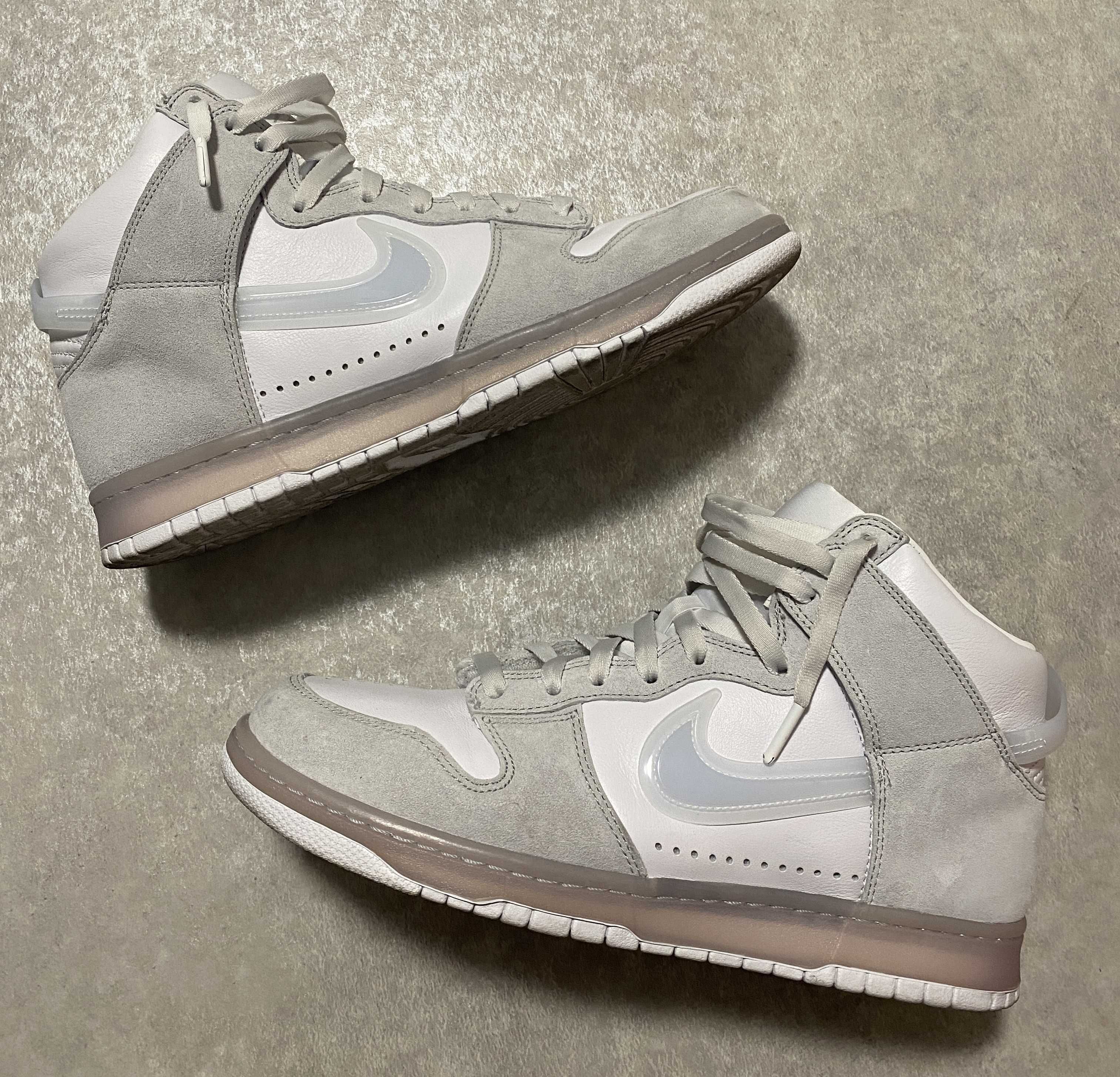 SLAM JAM x NIKE DUNK HIGH "WHITE/CLEAR PURE PLATINUM"