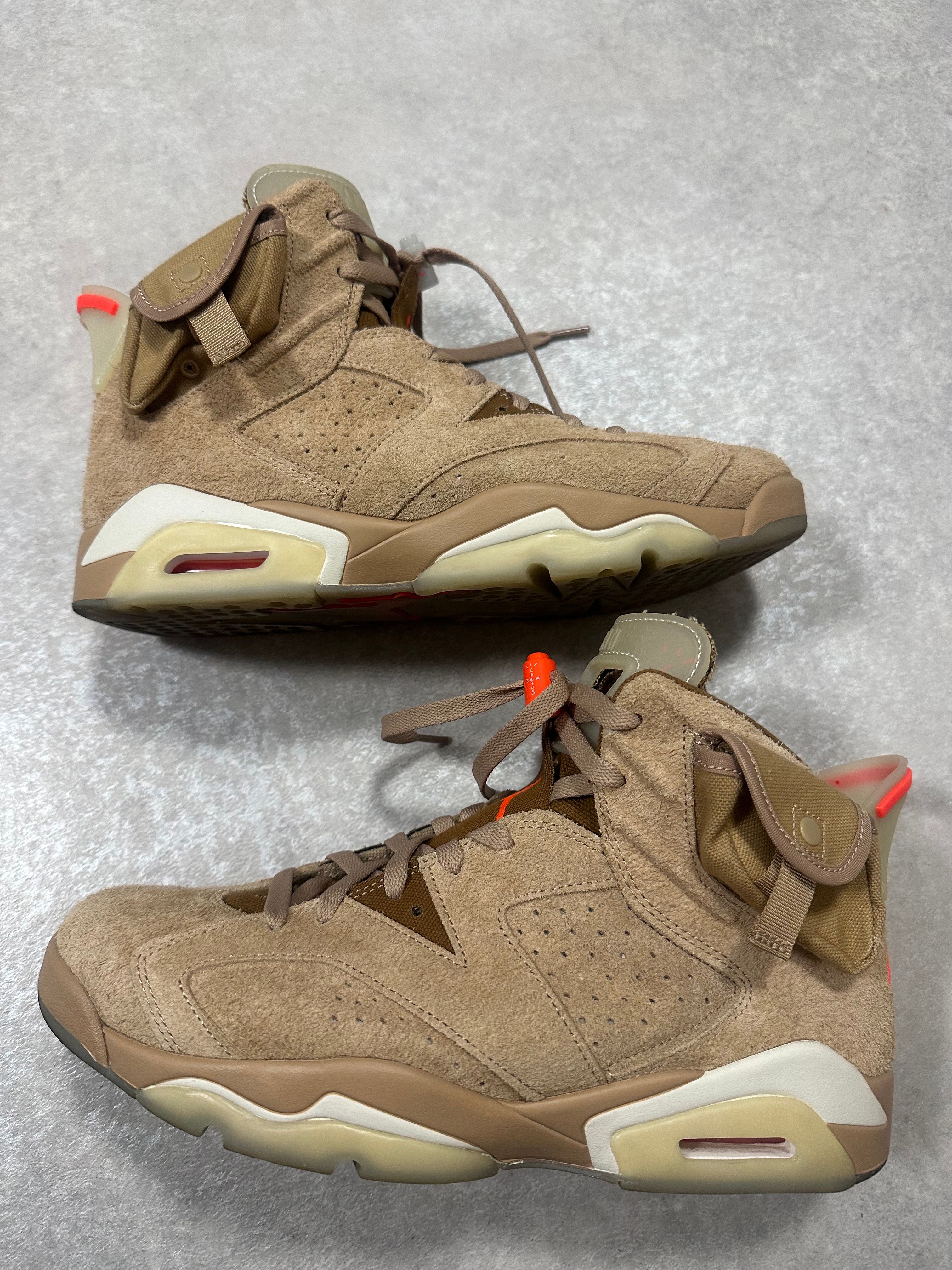 Travis Scott × Nike Air Jordan 6 "British Khaki"