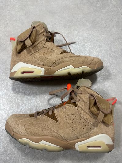 Travis Scott × Nike Air Jordan 6 "British Khaki"