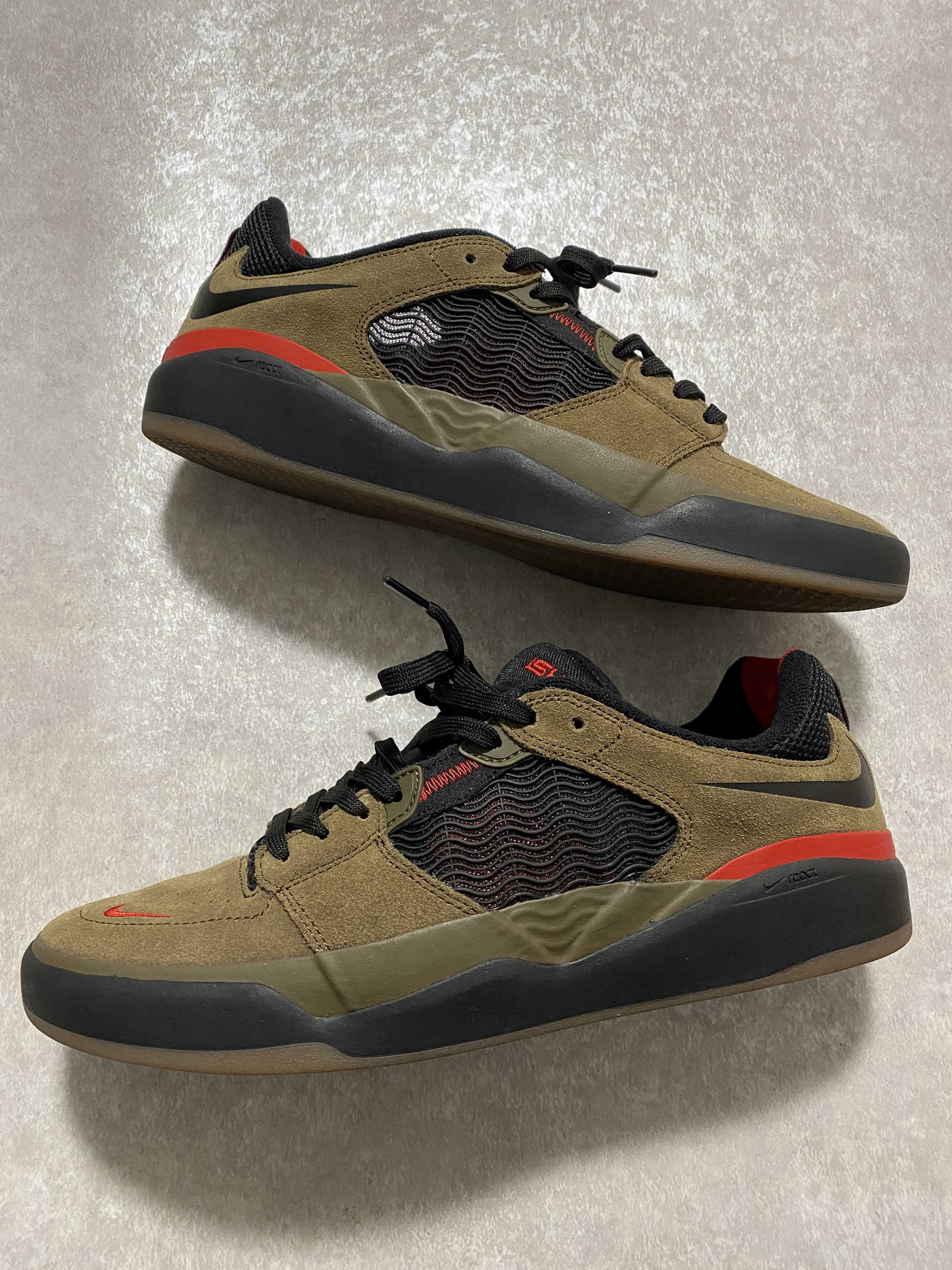 Ishod Wair × Nike SB "Light Olive"
