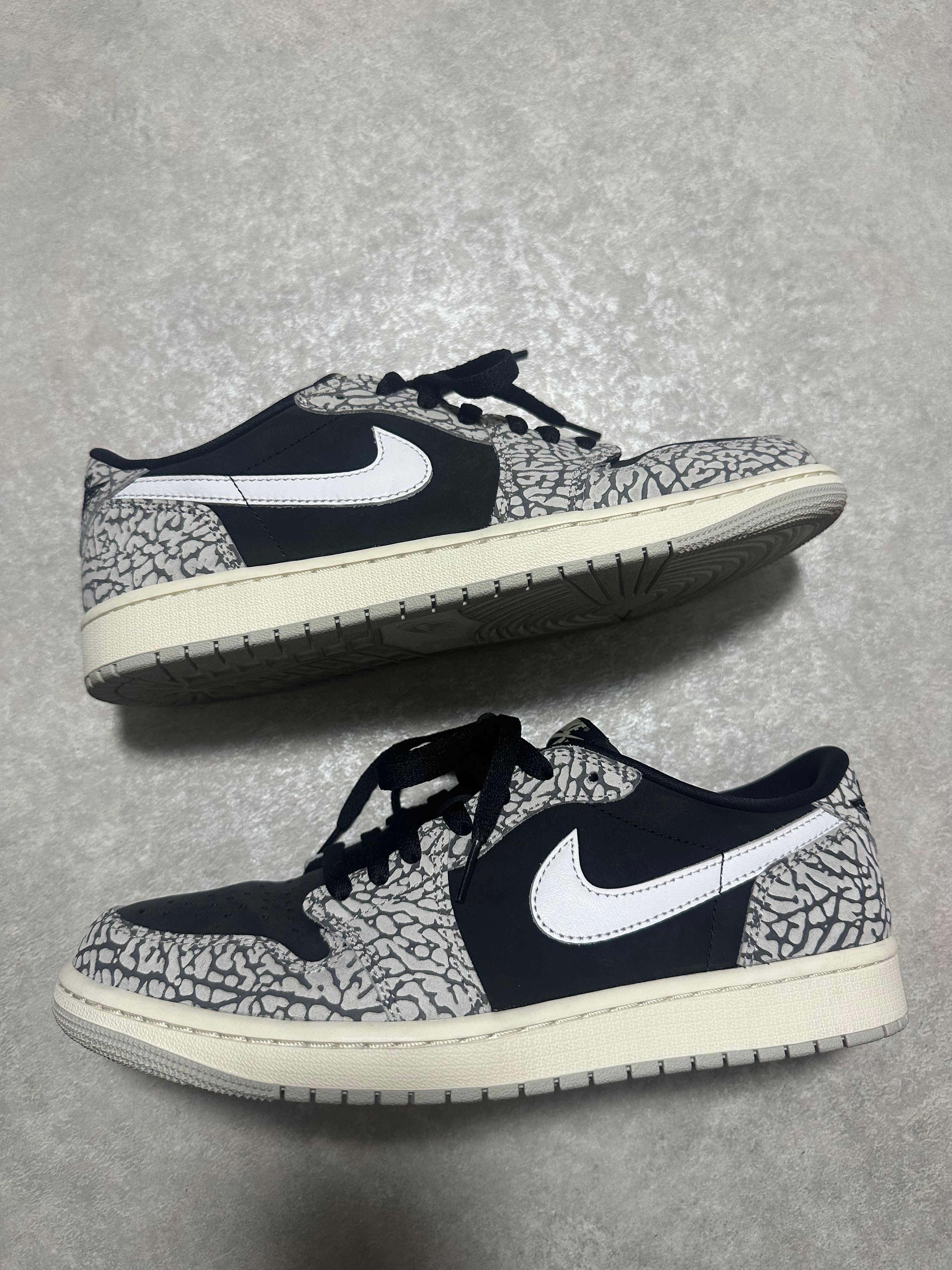 Nike Air Jordan 1 Retro Low OG "Black Cement"