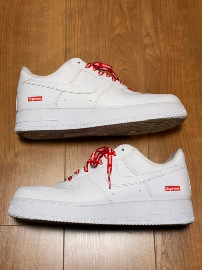 Supreme × Nike Air Force 1 Low "White"