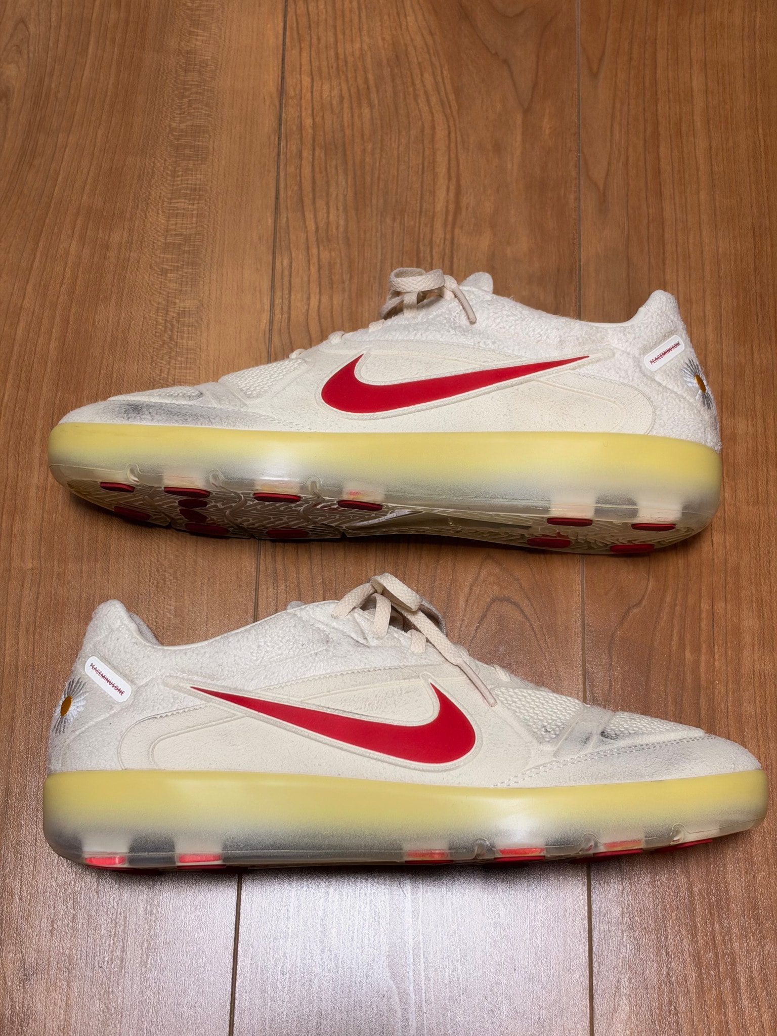 PEACEMINUSONE × Nike Cryoshot CTR360 "World Cup/South Korea/Natural/University Gold" / G-DRAGON