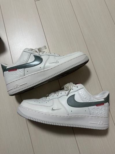 Nike Air Force 1 Low '07 "Sail/Light Bone/University Red/Jade Horizon"