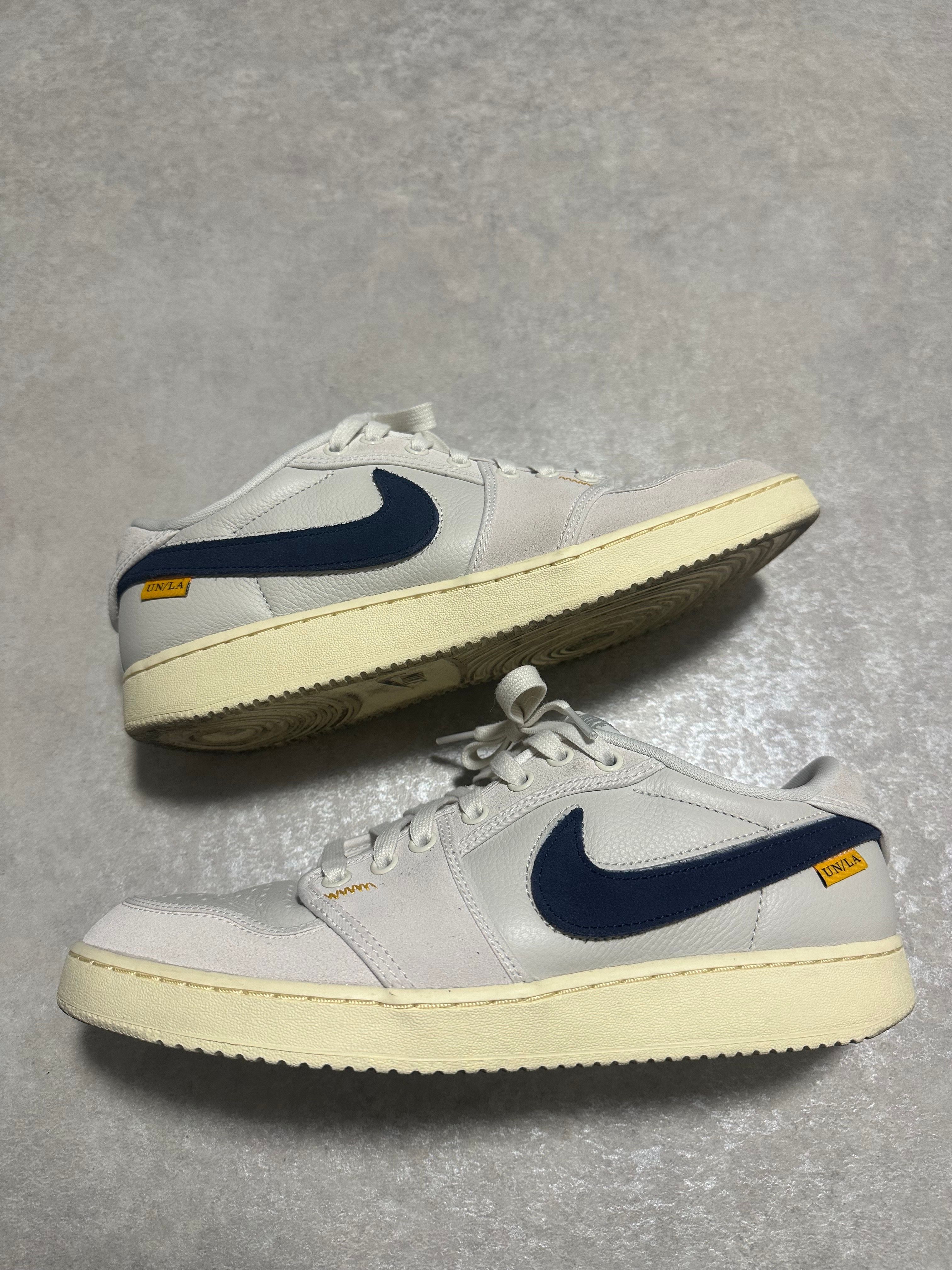 UNION × Nike Air Jordan 1 Low KO "Sail Leather"