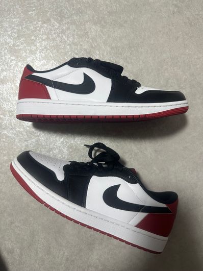 Nike Air Jordan 1 Retro Low OG "Black Toe"