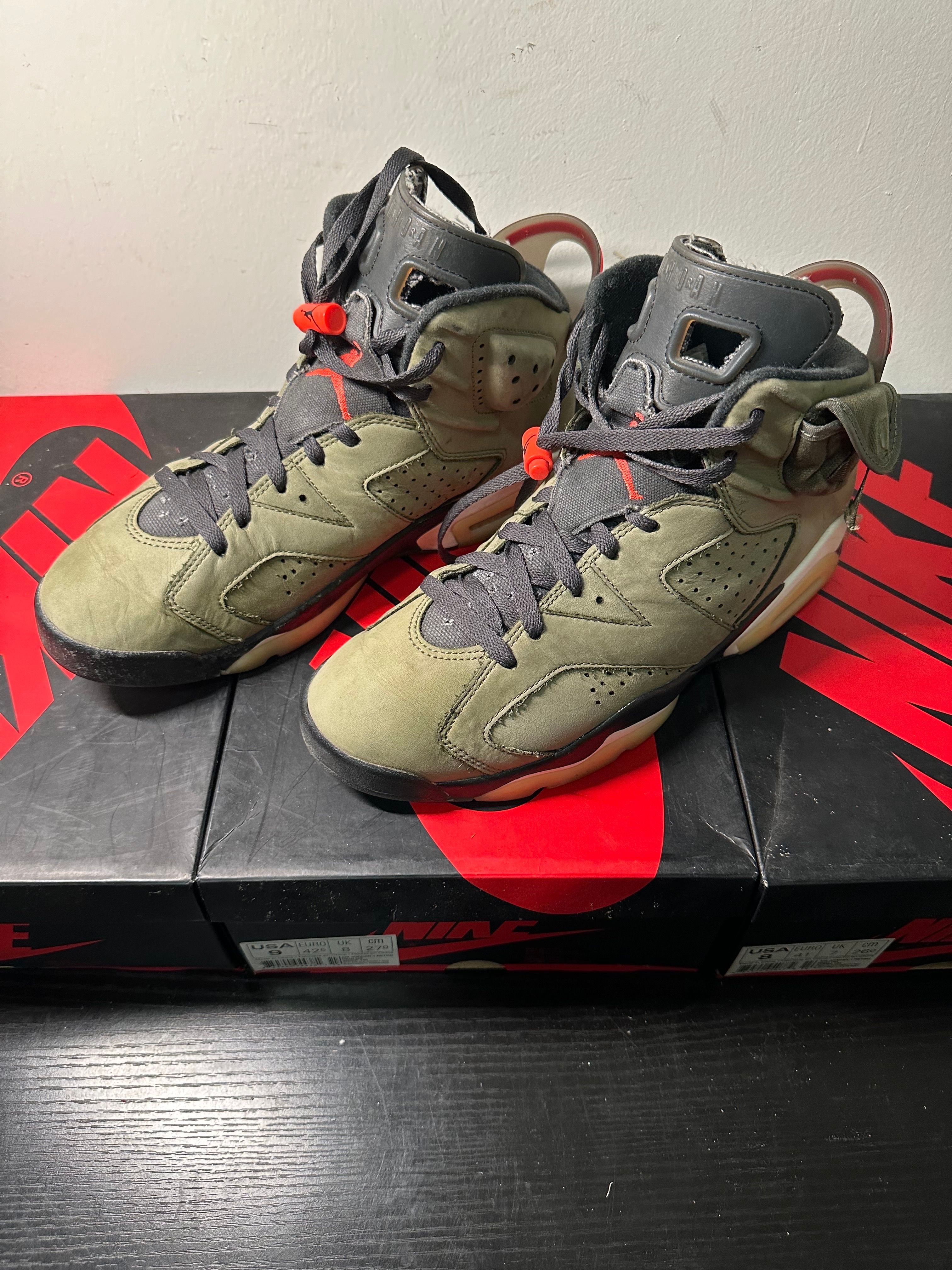 Travis Scott × Nike Air Jordan 6 Retro "Medium Olive"