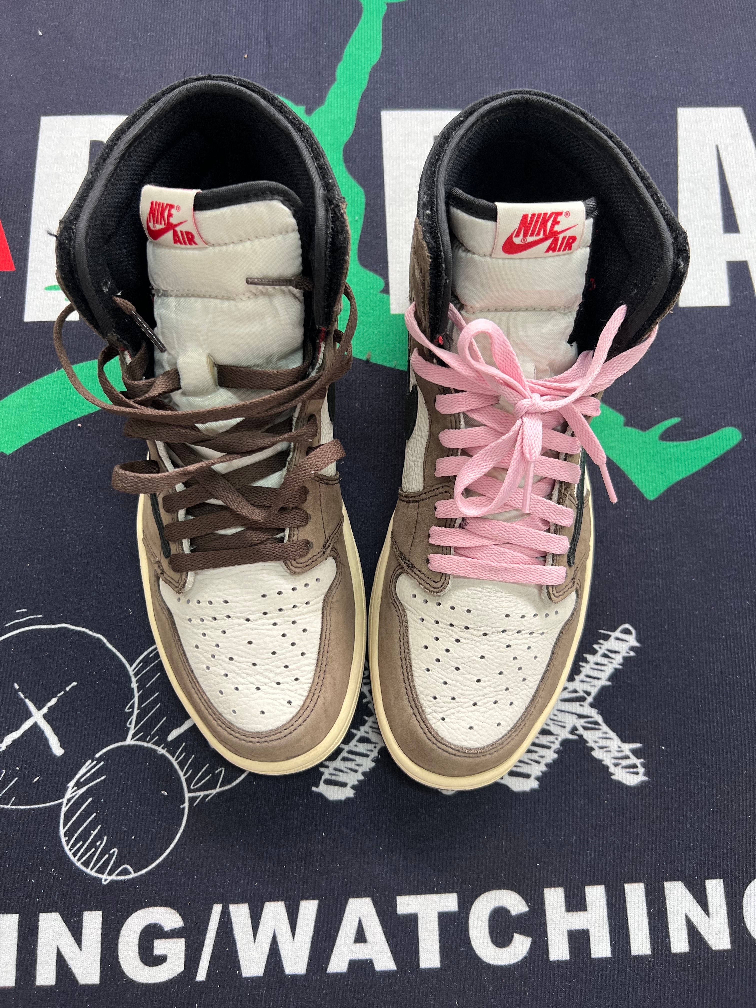 Travis Scott × Nike Air Jordan 1 Retro High OG TS SP "Sail/Dark Mocha"
