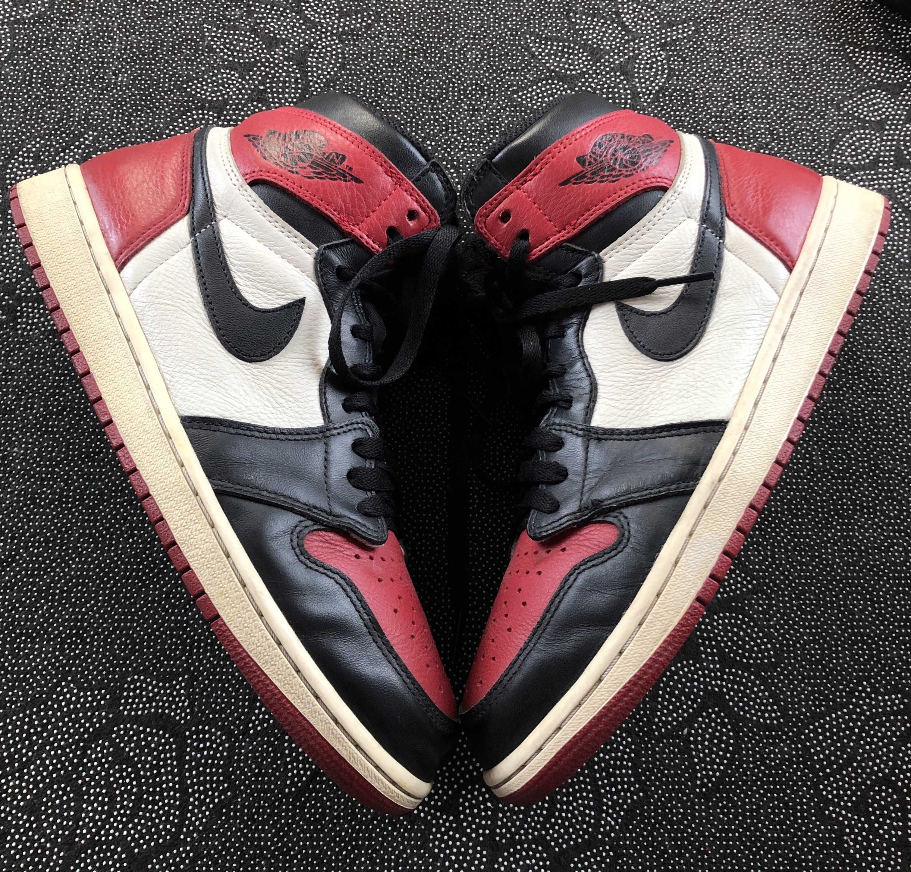 Nike Air Jordan 1 Retro High OG "Bred Toe"
