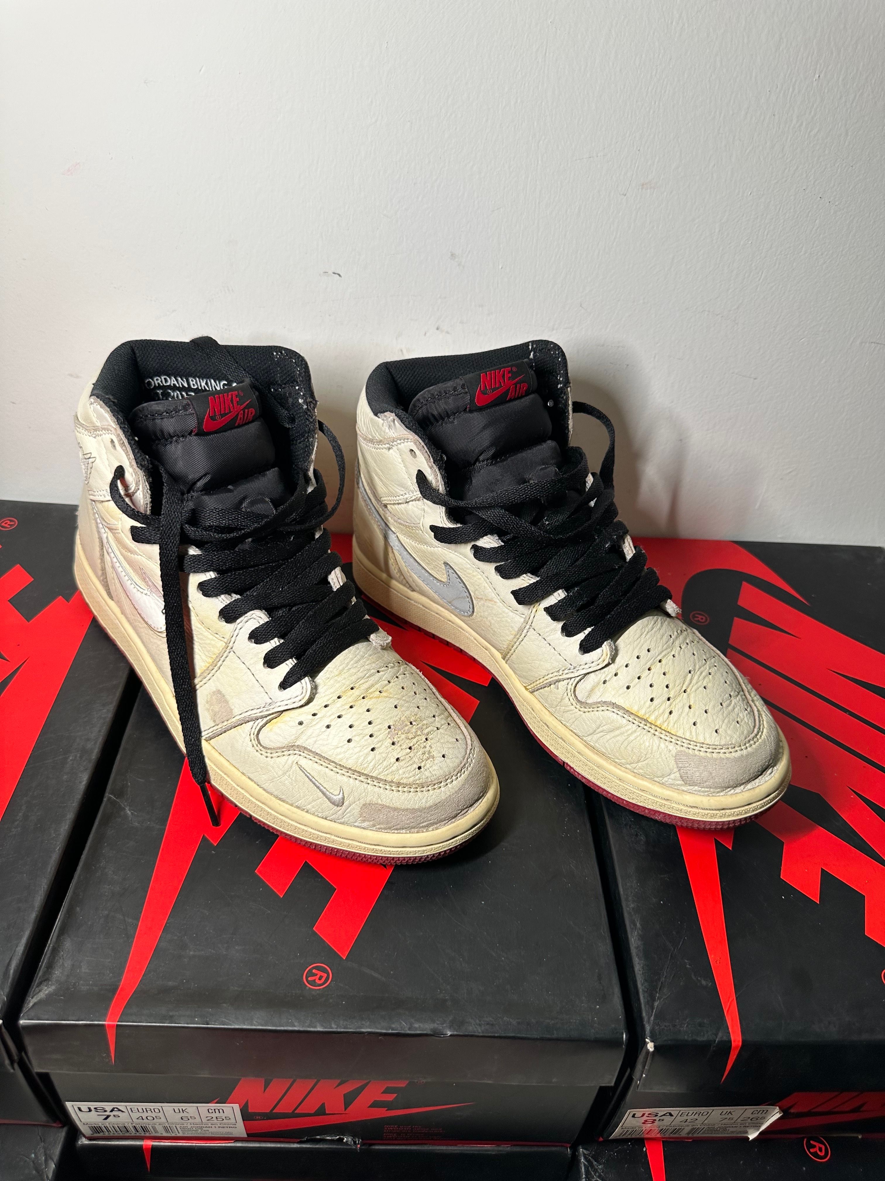 Nigel Sylvester × Nike Air Jordan 1 Retro High OG "Sail"