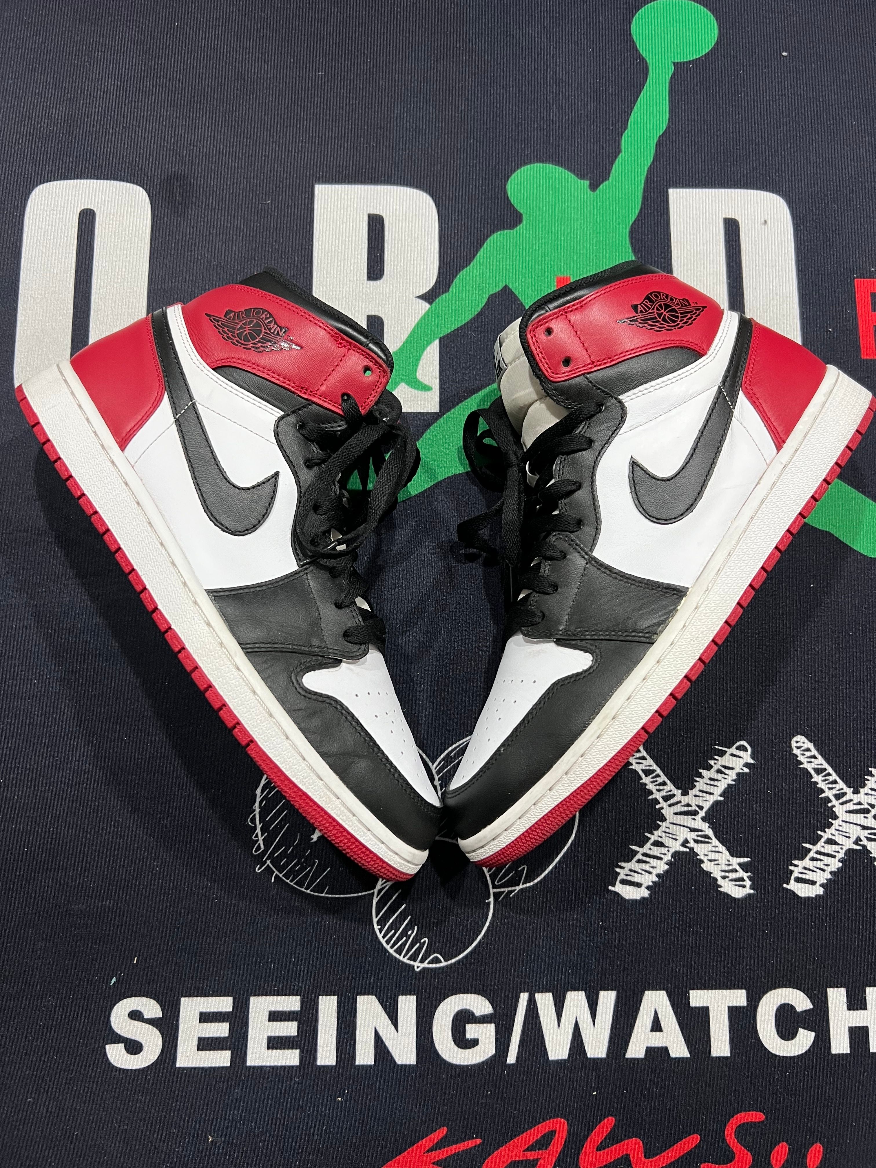 Nike Air Jordan 1 Retro High OG "Black Toe" (2013)