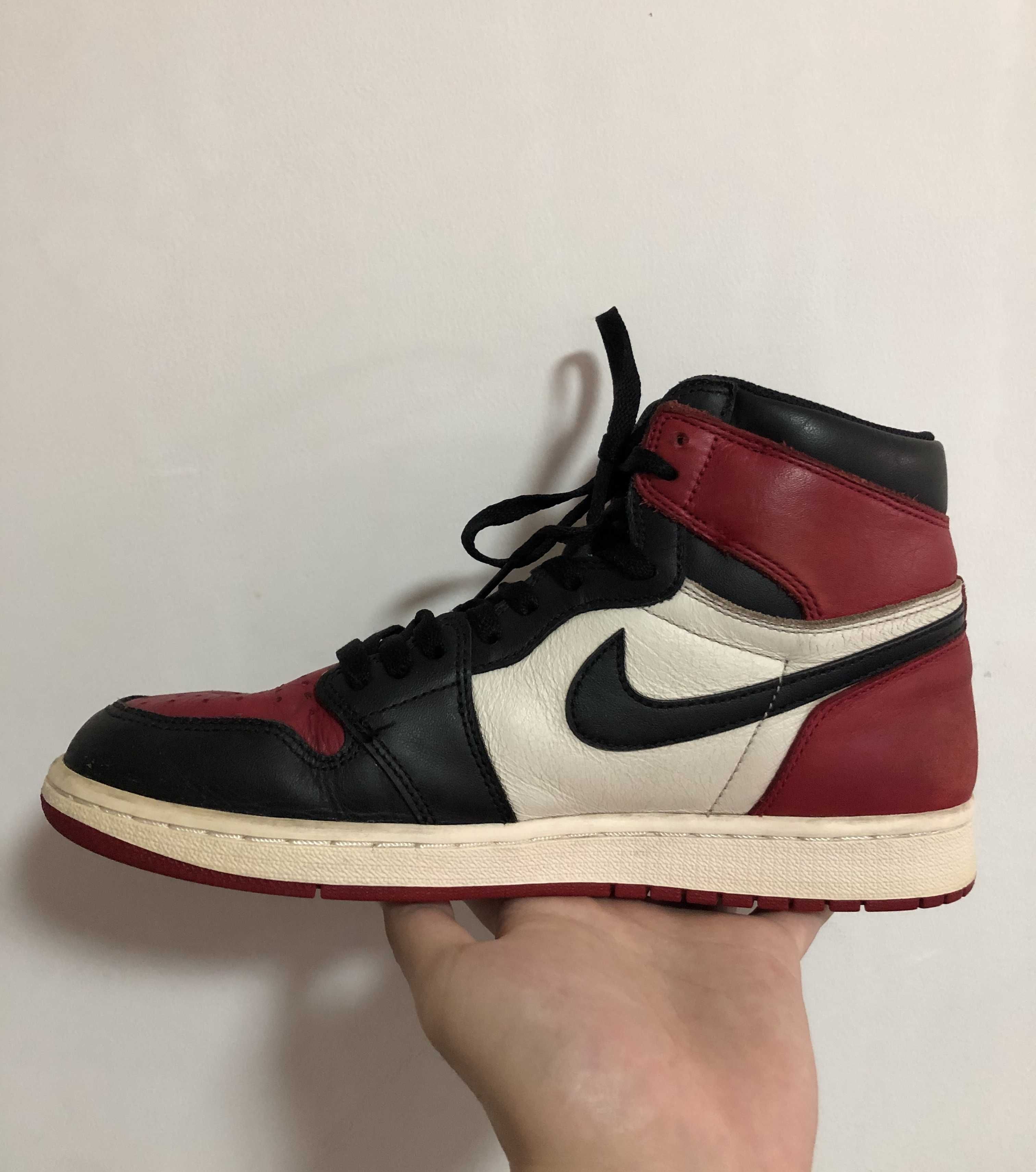 Nike Air Jordan 1 Retro High OG "Bred Toe"