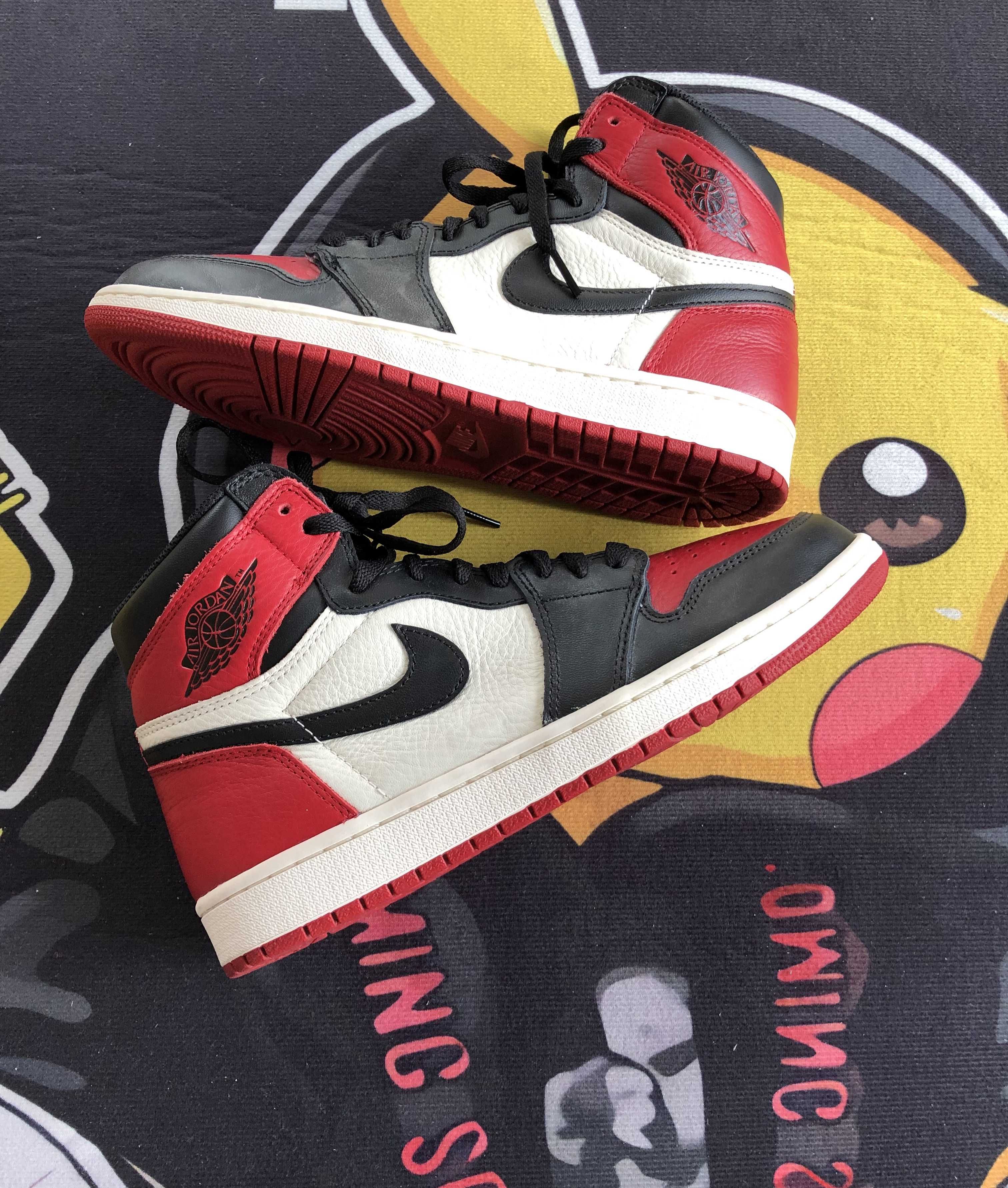 Nike Air Jordan 1 Retro High OG "Bred Toe"