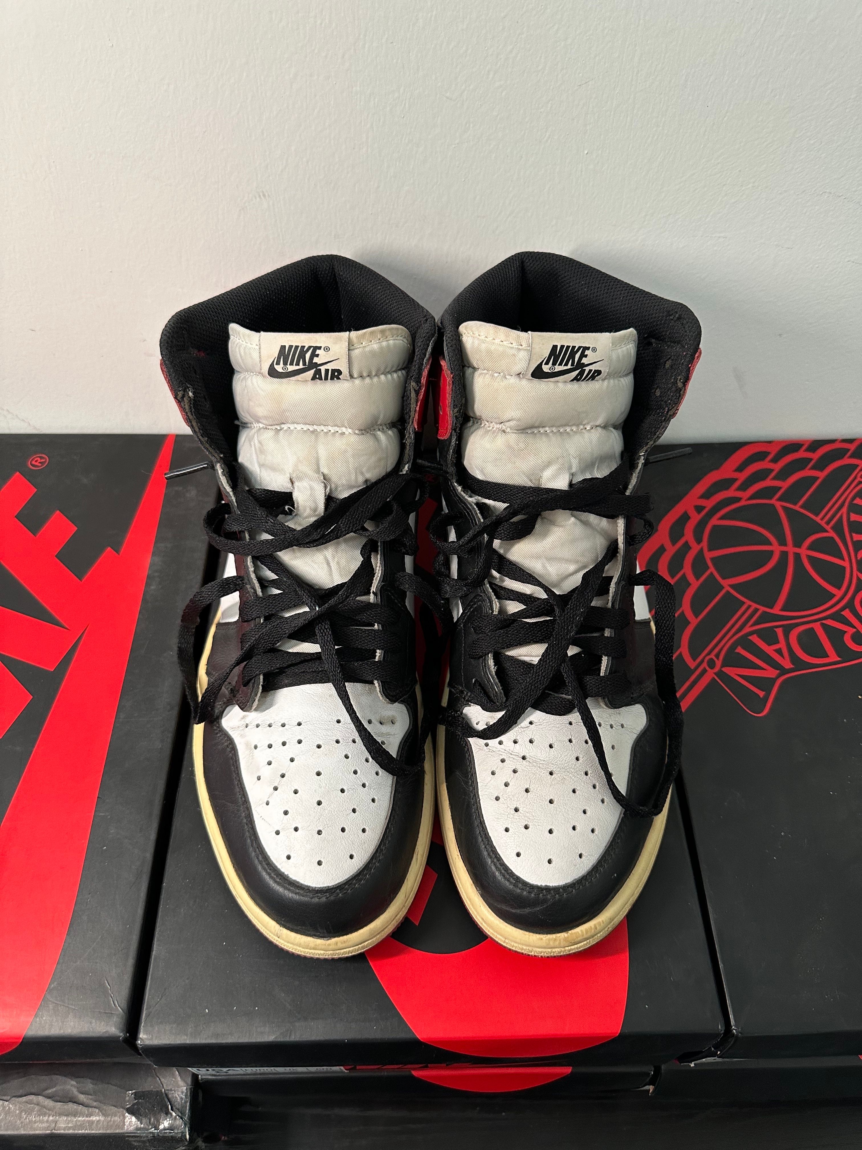 Nike Air Jordan 1 Retro High OG "Black Toe"(2016)