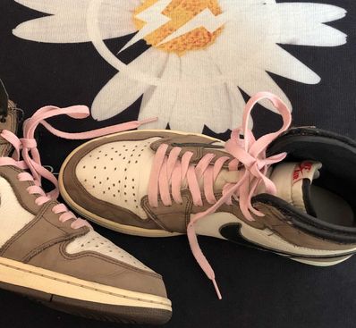 Travis Scott × Nike Air Jordan 1 Retro High OG TS SP "Sail/Dark Mocha"