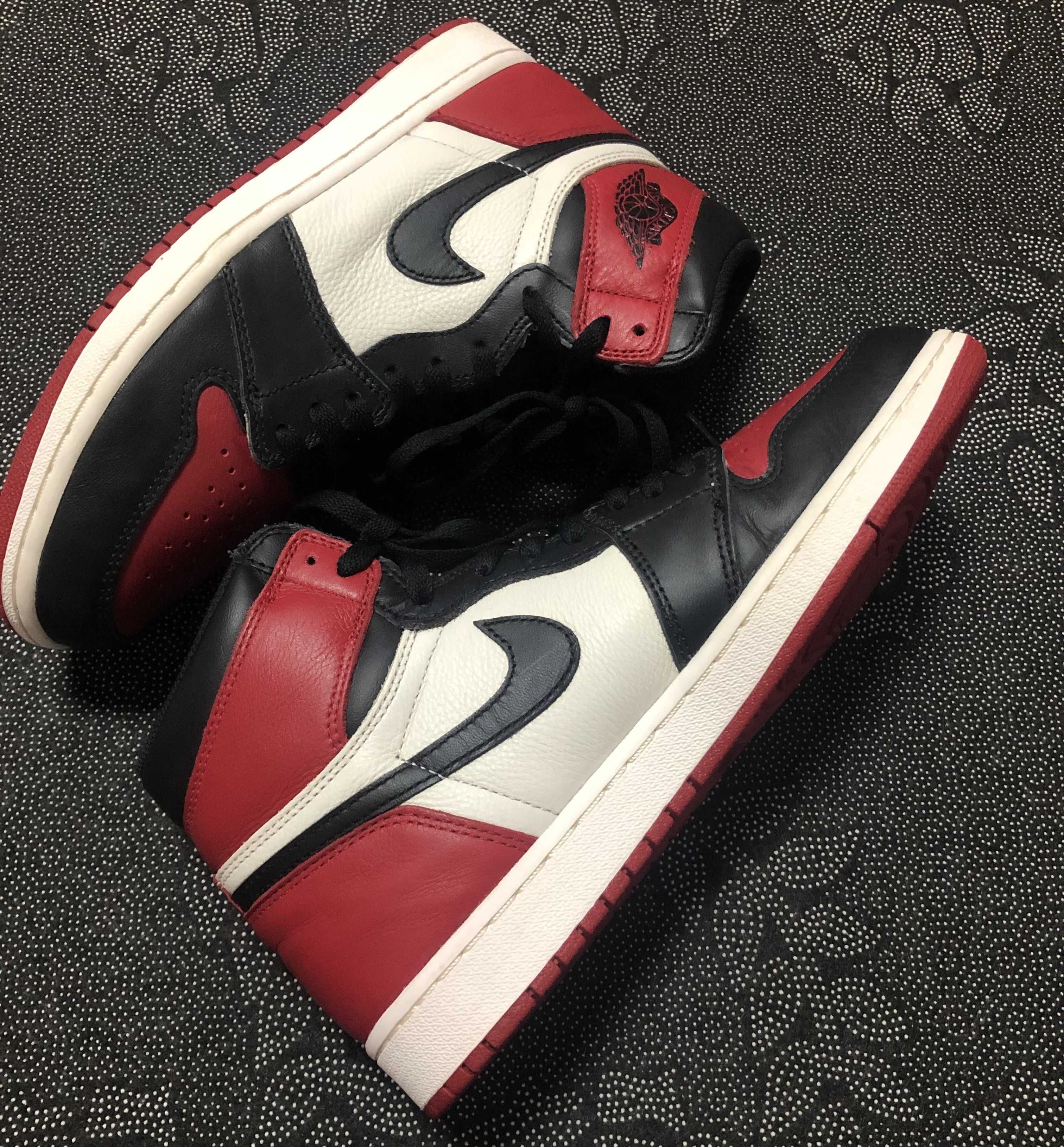 Nike Air Jordan 1 Retro High OG "Bred Toe"