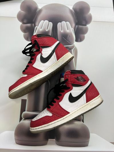Spiderman × Nike Air Jordan 1 Origin Story "Gym Red/White/Photo Blue/Black"