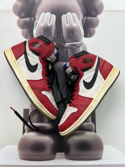 Spiderman × Nike Air Jordan 1 Origin Story "Gym Red/White/Photo Blue/Black"