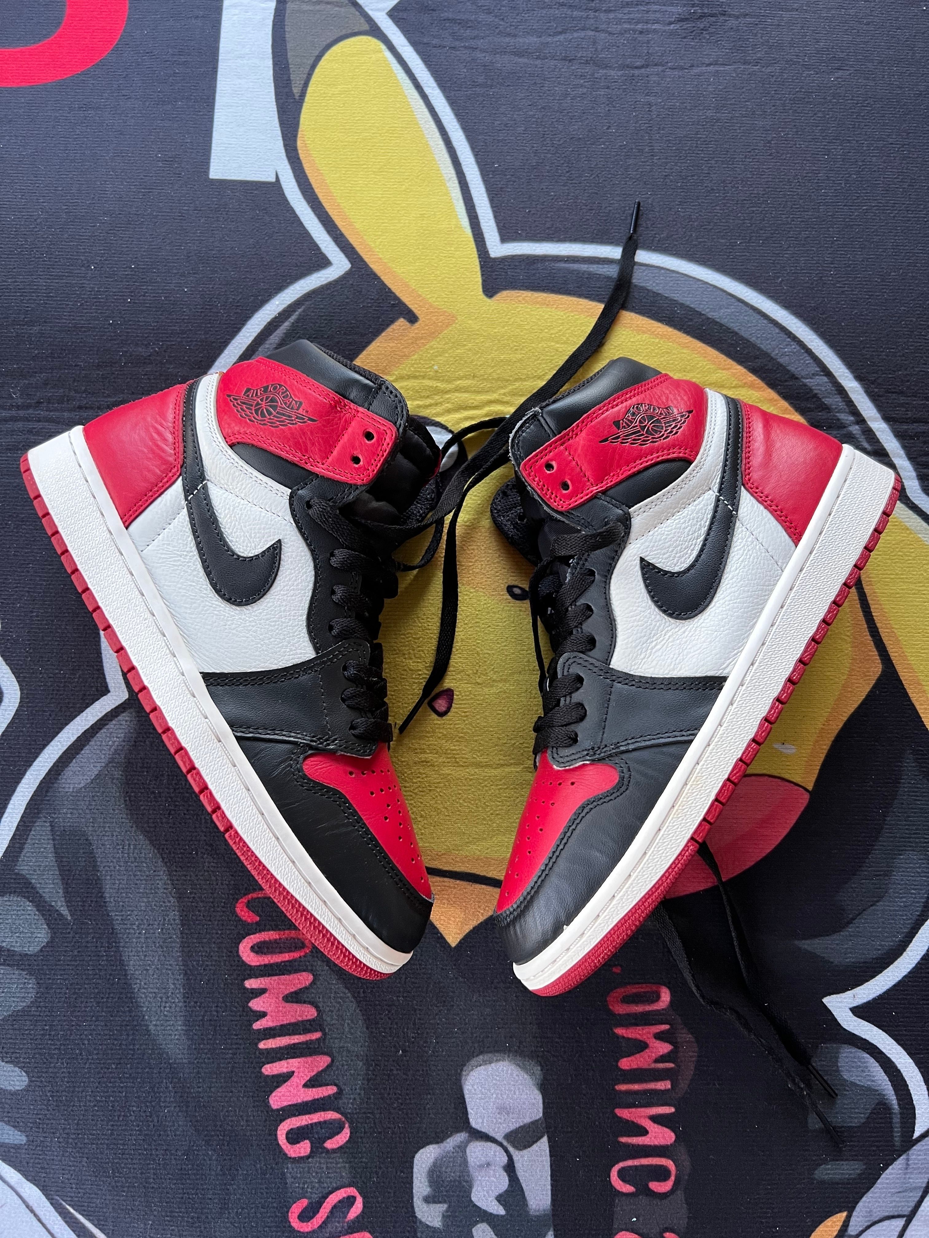 Nike Air Jordan 1 Retro High OG "Bred Toe"