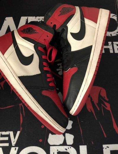 Nike Air Jordan 1 Retro High OG "Bred Toe"