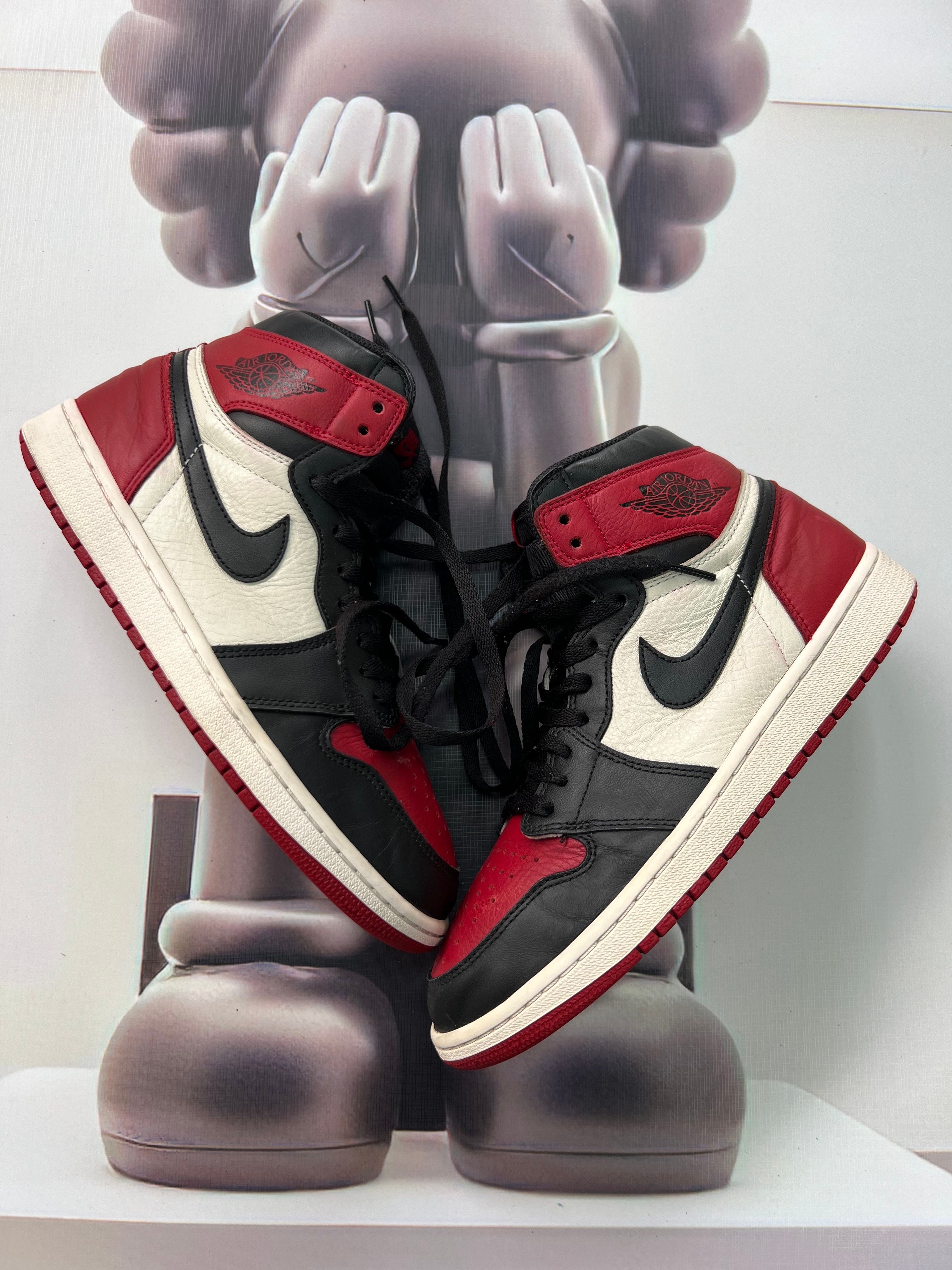 Nike Air Jordan 1 Retro High OG "Bred Toe"