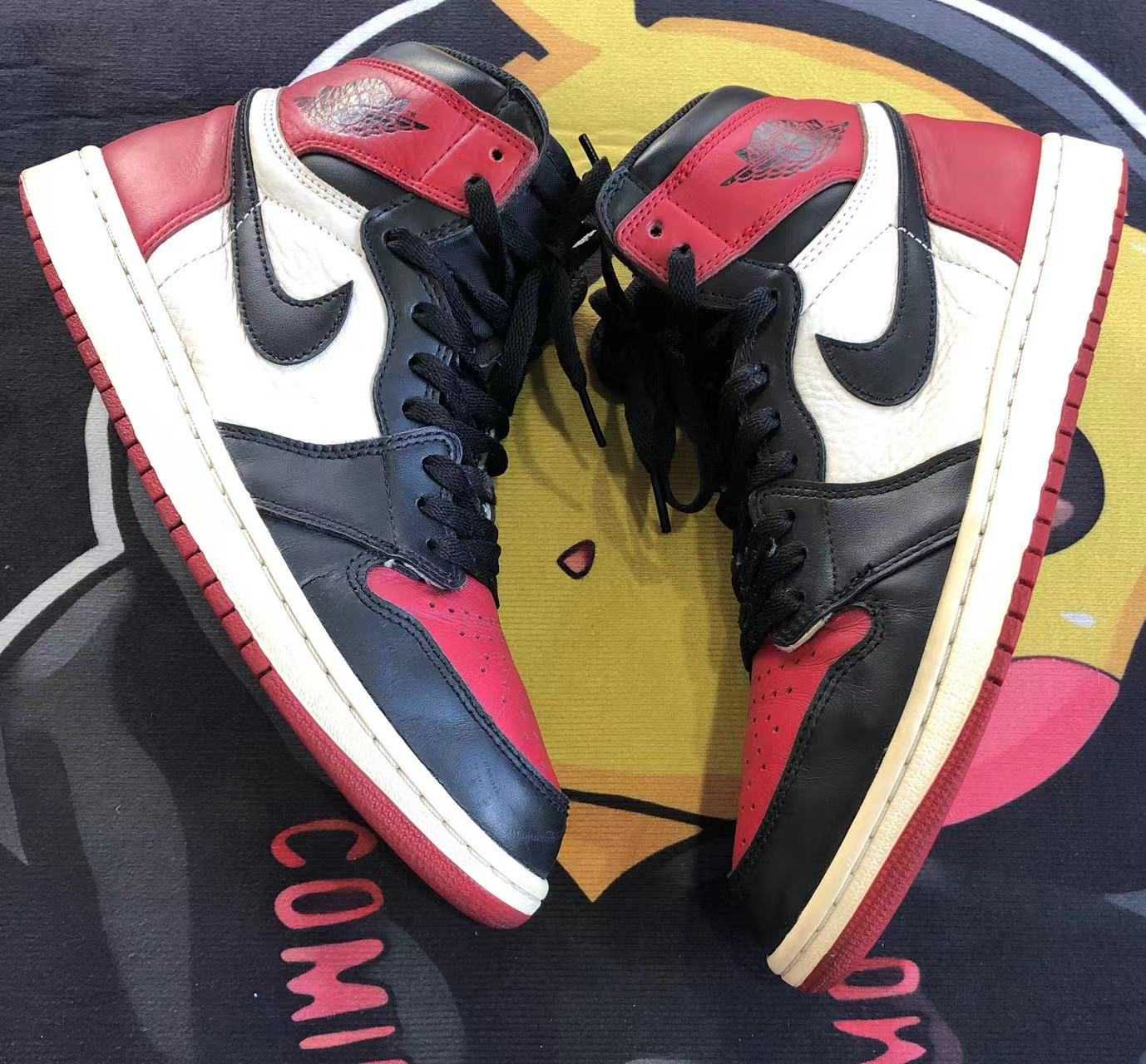Nike Air Jordan 1 Retro High OG "Bred Toe"