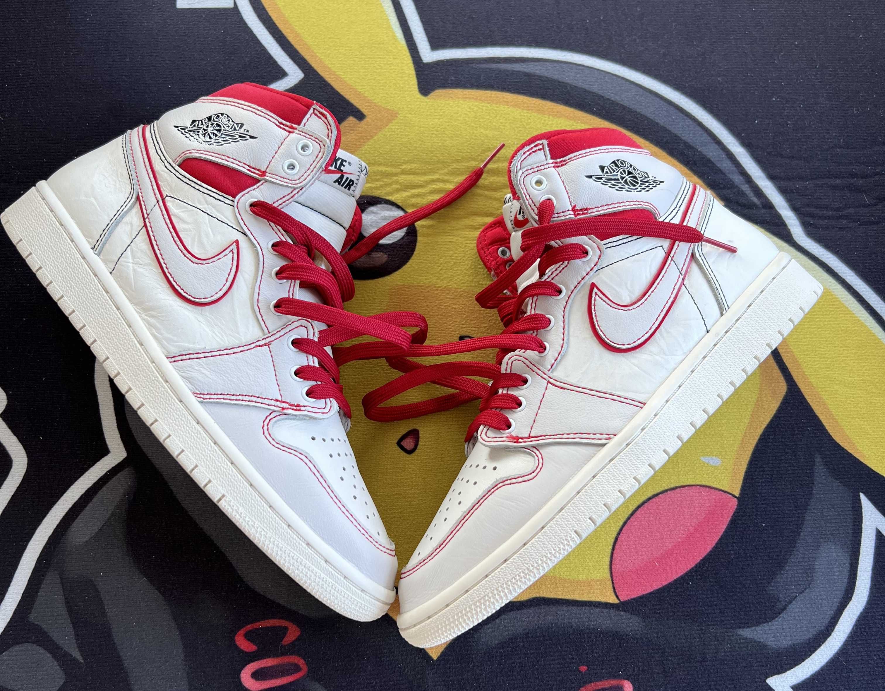 Nike Air Jordan 1 Retro High OG "Sail/University Red"
