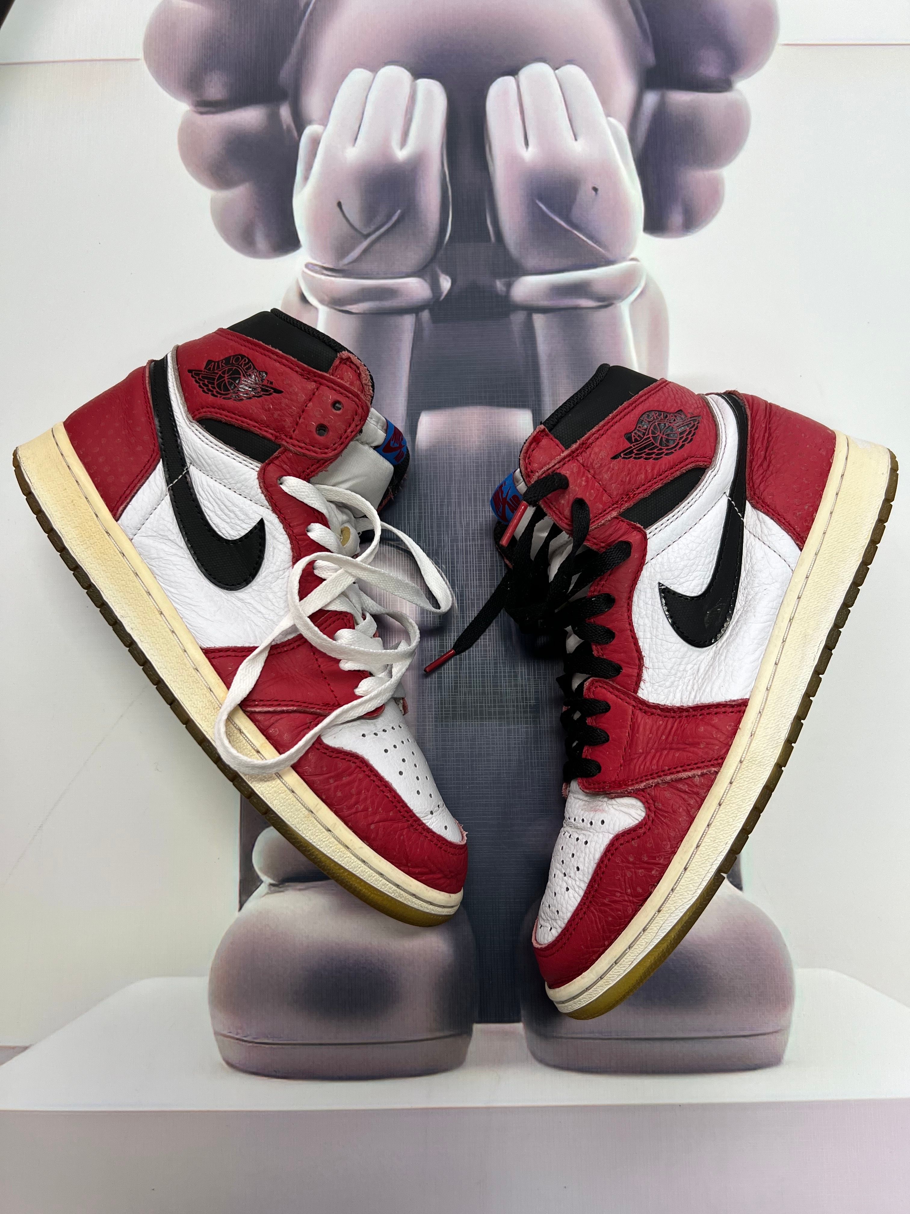 Spiderman × Nike Air Jordan 1 Origin Story "Gym Red/White/Photo Blue/Black"