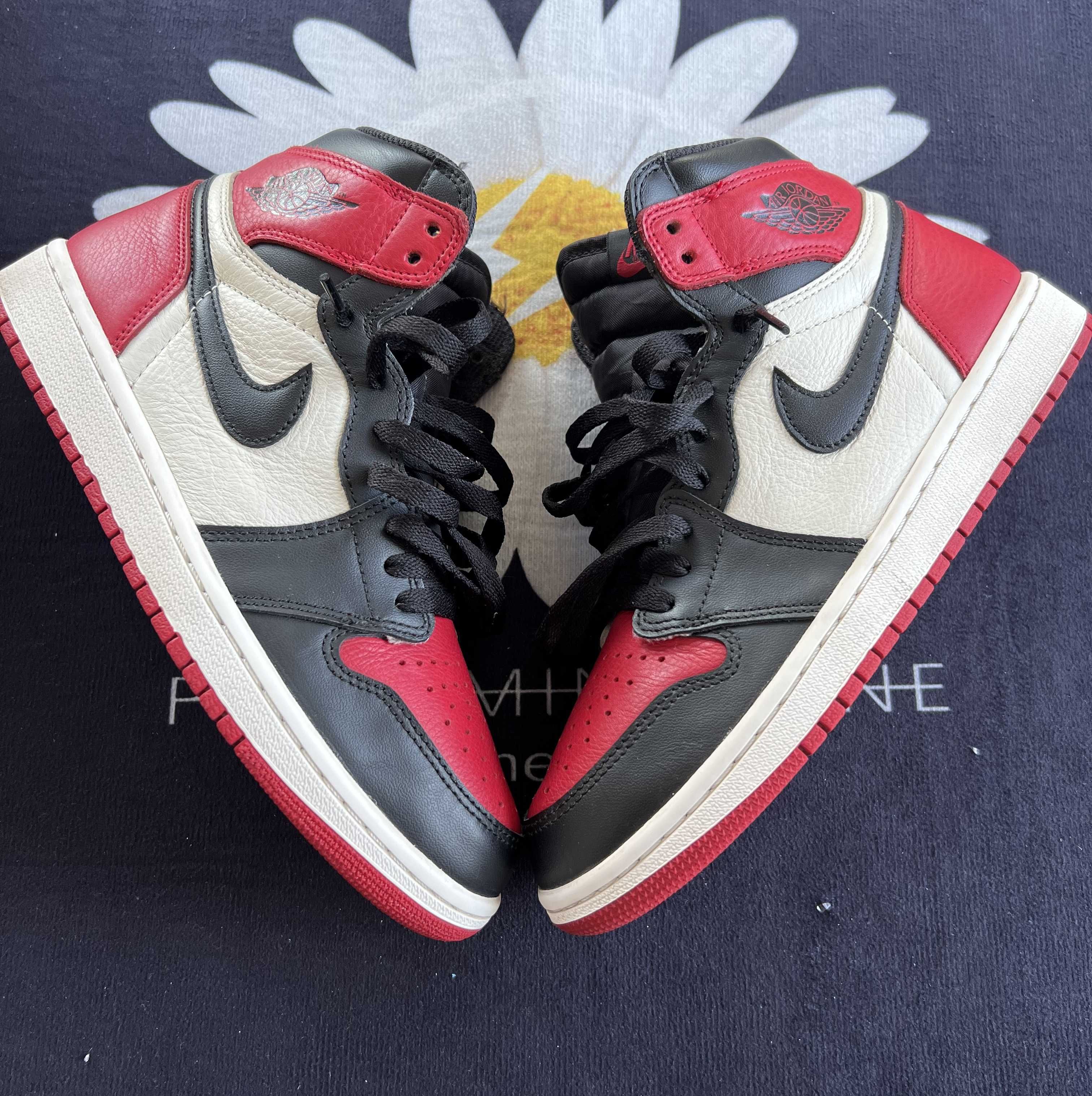 Nike Air Jordan 1 Retro High OG "Bred Toe"