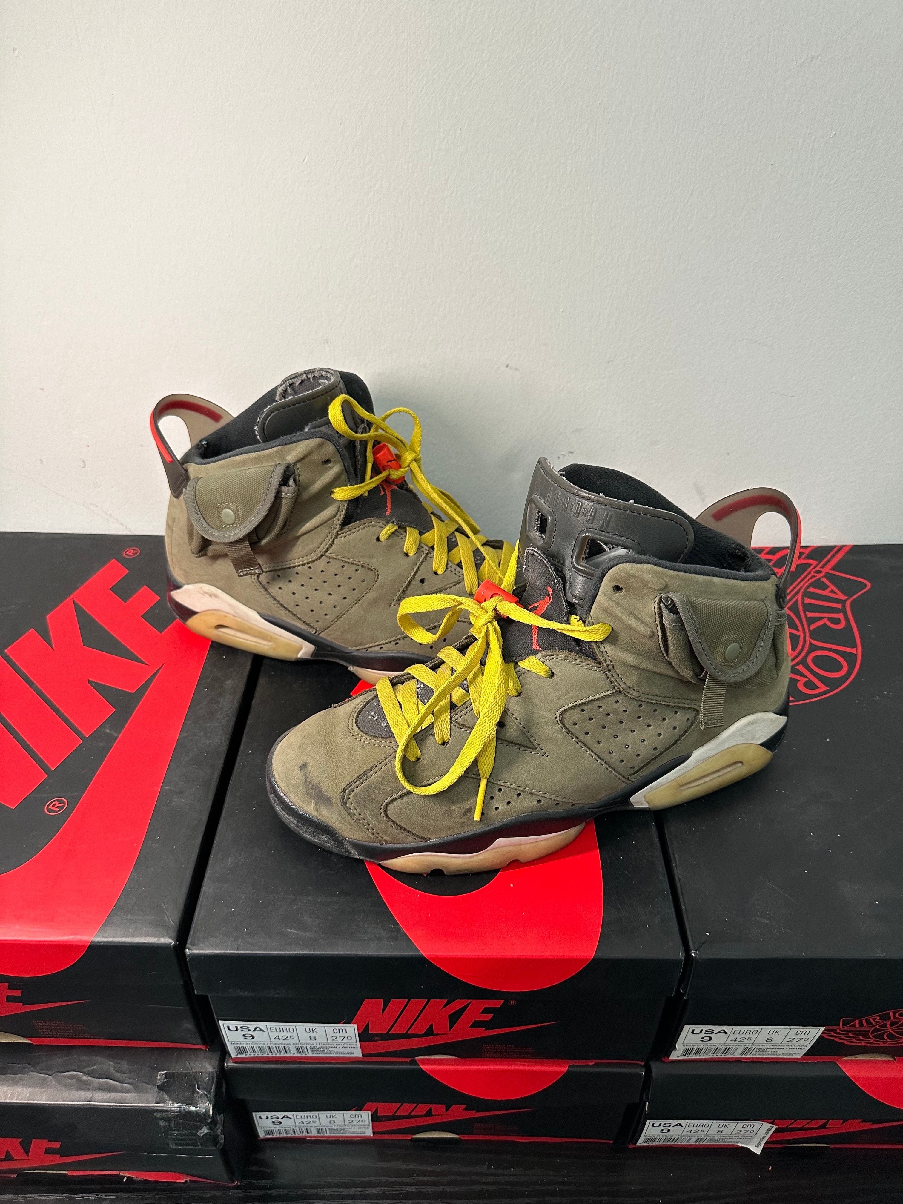Travis Scott × Nike Air Jordan 6 Retro "Medium Olive"