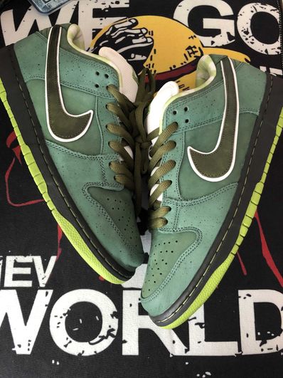 Concepts × Nike SB Dunk Low "Green Lobster"